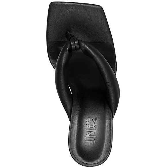 INC Women’s Open Shoes Size 9.5 M SAGEEP Black Color New with Box - Picture 2 of 7